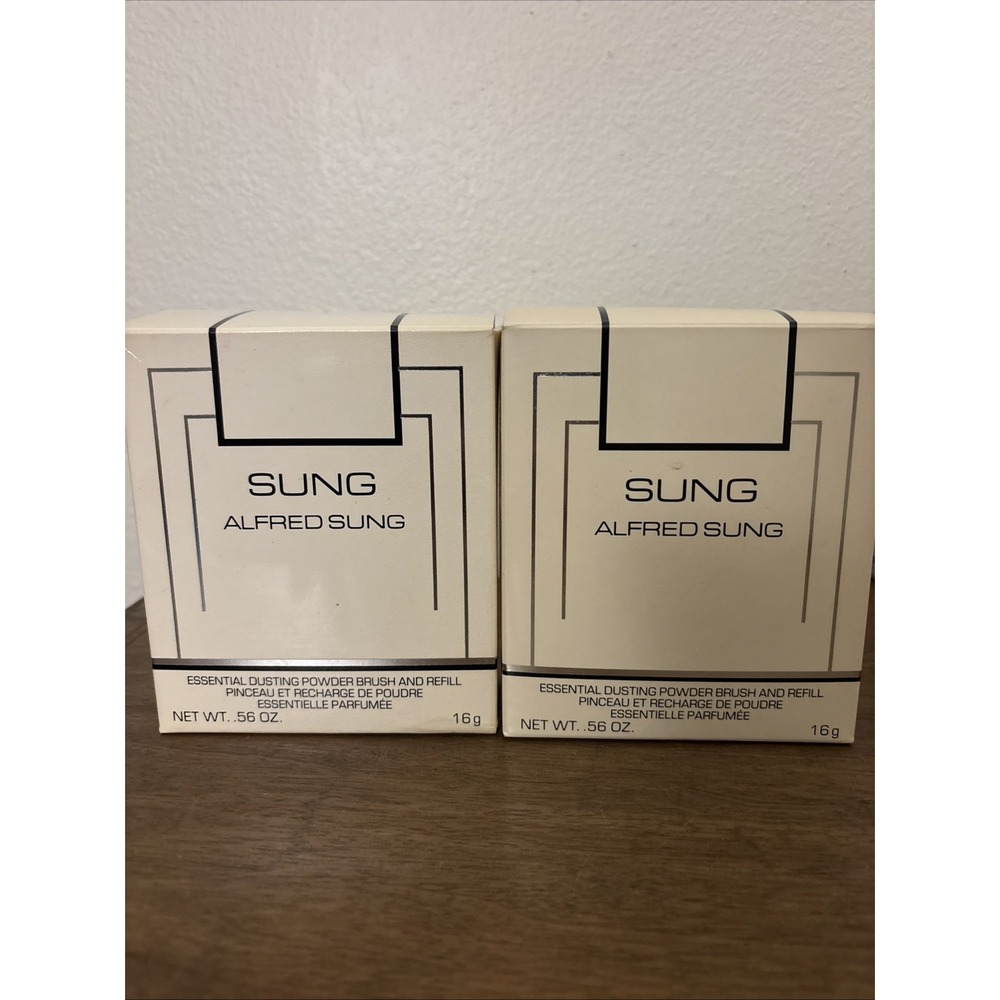 VTG Sung by Alfred Sung Essential Dusting Powder NIB -Sealed - Discontinued - 4